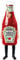 amscan (PKT) (9913345) Adult Heinz Ketchup Bottle Costume Tabard (Standard)