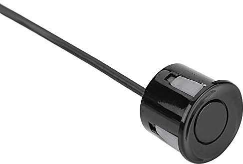 Sensor de Estacionamiento, 4 Piezas Sensor de Marcha Atrás de Estacionamiento de Automóvil Universal Sensores de Ayuda de Estacionamiento Sensores de Radar para Asistencia de Respaldo de(Negro)