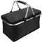 True Face Picnic Basket Cooler Bag 30L Lunch Camping Food Box Folding Cooling Cool Bags Waterproof Outdoor BBQ Travel Camping Baskets with Carry Handle 30 Litres Capacity