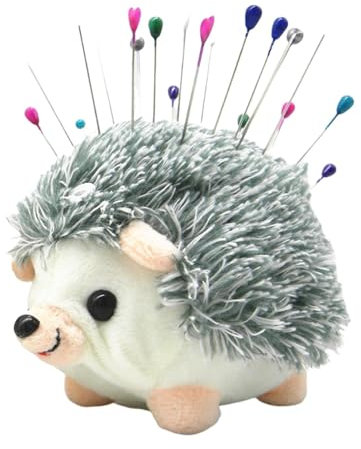 Harmoousue Nähen Nadelkissen - Igel Nadelkissen | Pin Plug DIY Nähen Handwerk Nadelhalter | Schönes Nadelkissen in Igelform, Quiltständer-Begleiter für Näh- -Projekte, Schmuckdekoration
