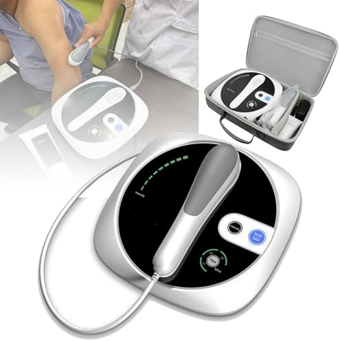 Machine De ThéRapie Par Ultrasons - Intensité à 3 Vitesses + Minuterie De 10 à 30 Minutes, éQuipement De PhysiothéRapie Par Ultrasons Portable, Pour Soulager La Douleur