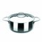 IBILI - Cacerola con tapa noah, 16 cms, Acero inoxidable 18/10, Apta para induccion