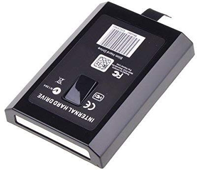 OSTENT Hard Disk Drive HDD Case Shell Replacement Compatible for Microsoft Xbox 360 Slim