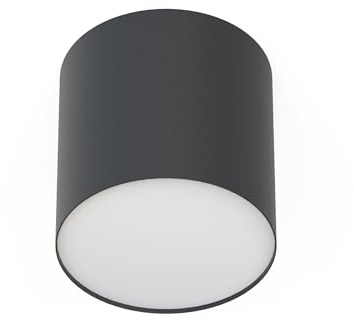 Nowodvorski Schwarze Spot Lampe POINT GU10 Ø13cm H:13,5cm Deckenstrahler Leuchte Wohnzimmer Flur Küche