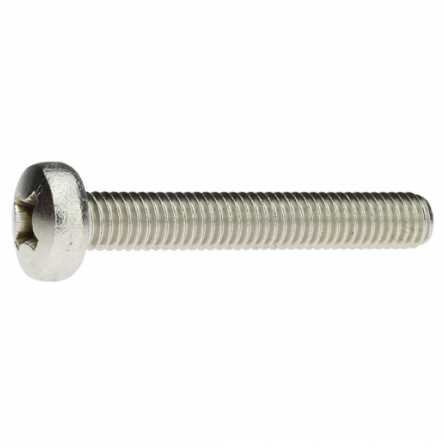 Reidl Linsenschrauben mit Kreuzschlitz 6 x 18 mm DIN 7985 A2 blank 200 Stück
