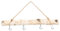 NaDeco Birkenzweig ca. 30cm mit 4 Haken und Kordel | Hängeast Birke | Deko Zweige mit Kordel | Fensterdekoration | Türdeko | Türhänger | Fensterdeko | Fensterhänger | Türhänger