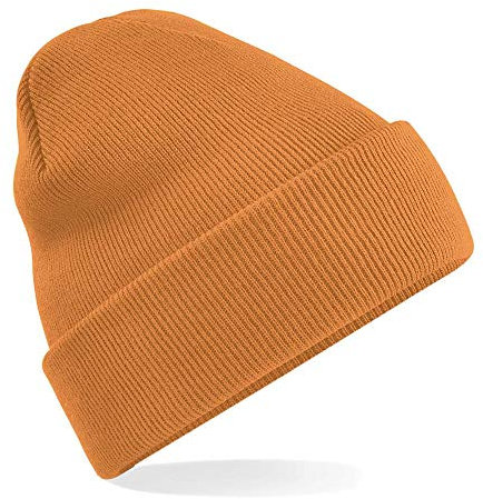 Beechfield Damen Original Cuffed Beanie Mütze, Karamell, Einheitsgröße