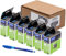 6 x Dymo S0722530 LabelWriter Universal-Etiketten, 11353, selbstklebend, 13 x 25 mm, Rolle mit 1000 Stück - Druck schwarz auf weiß + PAPERMATE Geschenkstift