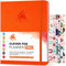 Clever Fox Planer PRO - Wöchentlicher & monatlicher Lebensplaner zur Steigerung der Produktivität (Orange (Undatiert), A4 (21.5 x 28cm) Englisch)