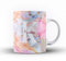 Studio RB Personalised Marble/Pattern Mug. 15. Colourful Marble with Initial & Name