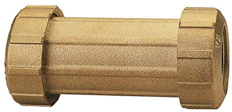 ITAP -231046- VX Messing-Reparatur-Klemmkupplung Ø 40 mm - lang - für PE-Rohr - DVGW