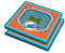 YouTheFan NFL Miami Dolphins 3D StadiumView Lot de 2 dessous de verre – Stade Hard Rock Stadium, 1 pièce