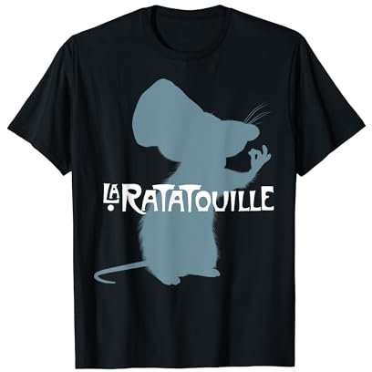 Disney Pixar Ratatouille Remy Silhouette Poster T-Shirt