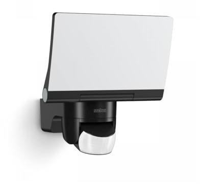 Steinel LED Strahler XLED Home 2 SC Connect, 180° Bewegungsmelder, 13.8 W, 1550 lm, Flutlicht, voll schwenkbar, 3000 K, Schwarz