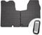 moto-MOLTICO Gummimatten Auto, 2-teiliges Set, Allwetter Gummi Fußmatten, Antirutsch & Wasserfest Autoteppiche - passend für Opel Vivaro B 2 Renault Trafic 3 Nissan NV300 FIAT Talento ab 2014