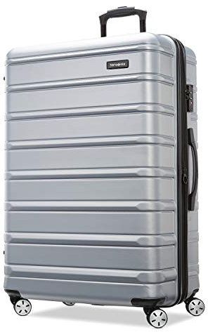 Samsonite Omni 2 Hartschalen-Koffer, erweiterbares Gepäck mit 360-Grad-Rollen, Checked-Large 28-Inch