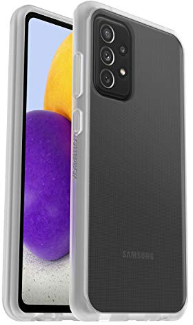 OtterBox React Hülle für Samsung Galaxy A72, Transparent | Stoßfest, sturzsicher, ultraschlank, Schützende Hülle, Getestet nach Militärstandard