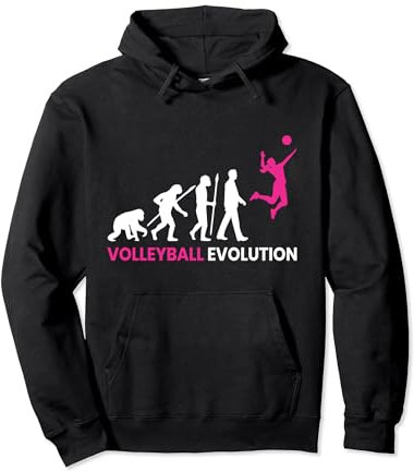 Evolution Volleyball-Spieler Volleyball Team Geschenk Pullover Hoodie