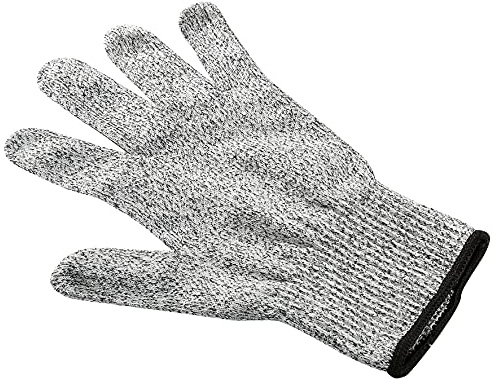 KÜCHENPROFI Schnittschutzhandschuh SAFETY, Größe L, HPPE-Gewebe | Schutzhandschuh, glasfaserverstärktes HPPE-Material, angenehmes Tragen, für Links- und Rechtshänder, Größe L/9