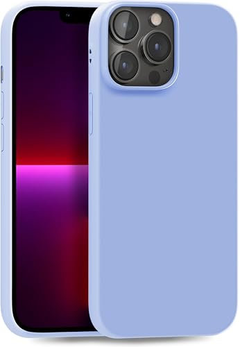 MyGadget Hülle kompatibel mit iPhone 13 Pro Max - robuste Handyhülle TPU Case Slim Silikonhülle - Back Cover Kratzfest Schutzhülle matt Baby Blue