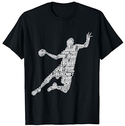 Handball Handballer Kinder Jungen Männer T-Shirt