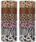 LGEGE 12 Rollen Tier Streifen Washi Tape Set,15mm Breit Schöne Leopard Kuh Tiger Giraffe Streifen Muster Japanisches Abdeckband Dekor für Scrapbook,Bullet Journal,Geschenkverpackung,DIY Handwerk (5m)