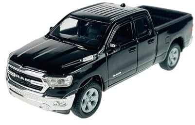 DROMADER Welly 2019 Dodge RAM 1500 Noir 1/34-1/39 Nouveau modèle de voiture Die Cast