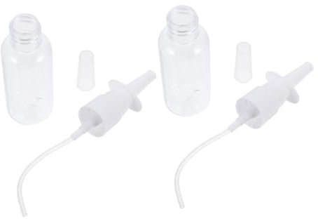 Ipetboom 6 Stk Flasche mit Nasenspray Sprühflaschen Nettie-Pot-Kit Herzförmige Schachteln für Blumen Haustier kleiner Plastikbehälter praktische Nasendusche Nasenspüler