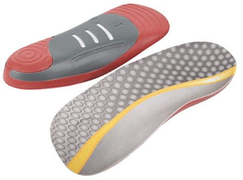 Solette Ortopediche 3/4 lunghezza per uomo donna, Solette Supporto per arco plantare per sollievo dal dolore, elasticità Fascite Plantare Solette per la pronazione eccessiva dei piedi piatti (36#-39#)