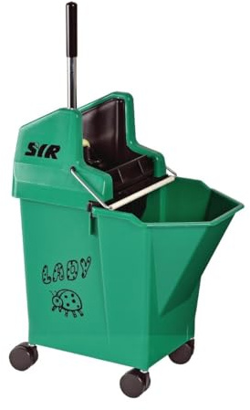 Scot Young SYR NU Lady 2 Combine System Mop Wringer Bucket Green, 9 L