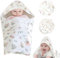 AIRCADIA Pucksack Baby 0 6 12 Monate 2 Stück, 100% Baumwolle Schlafsack Baby, Pucksack Neugeborene Weicher Schlafkomfort, Atmungsaktiv Und Schlafsack Duschgeschenk (Kaninchen Katzen)