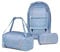 Satch Pack Schulrucksack Set 3tlg. inkl. Schlamperbox und Sporttasche (Vivid Blue)