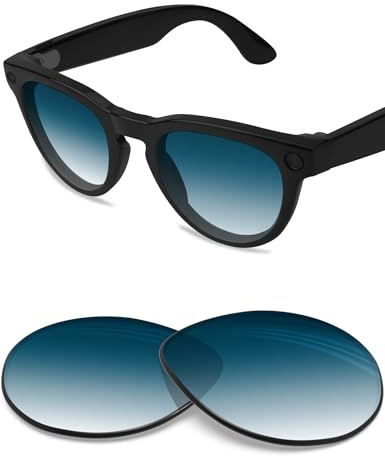 BlazerBuck Lentes de repuesto polarizadas antisal para gafas de sol RayBan Meta Headliner RW4013F (Gen 2) de 51 mm