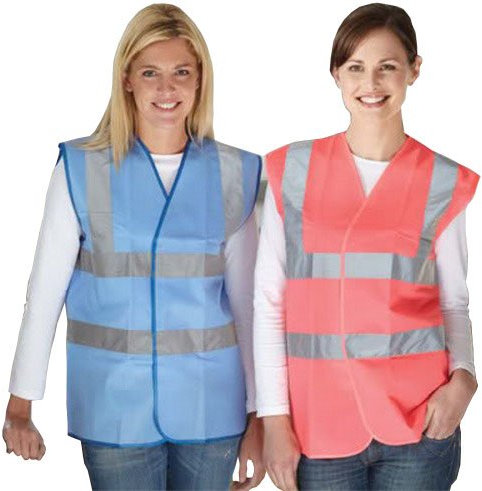Yoko Hi-Vis Weste/Weste, Pink, Gr. L, an 111,8–116,8 cm
