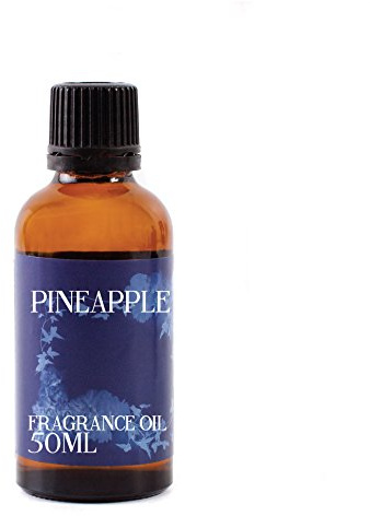 Mystic Moments | Pineapple Fragrance Oil | 50ml | Pineapple notes create a sweet tropical pineapple scent for candles, soaps, wax melts and diffusers.