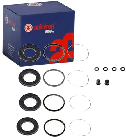 AUTOFREN SEINSA D4093 Bremssattel-Reparatursatz Vorne Kompatibel mit MERCEDES-BENZ SL R107, BMW 5 Limousine E28 6 Coupe E24 02 E10, FORD SIERRA GBG, GB4