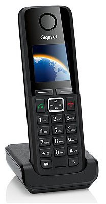 Gigaset Zusatzmobilteil A630H SCHWARZ mit Ladeschale nur für die Telefone A630 / A630A