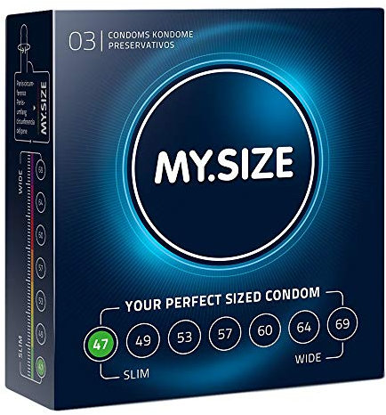 MYSIZE 47 Kondome 3 St