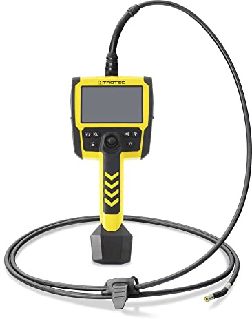 TROTEC VSC 3008 Videoskop Endoskopkamera mit Licht Inspektionskamera Endoskop Wide-VGA-LCD-Display stufenlos abwinkelbarer Kamerakopf