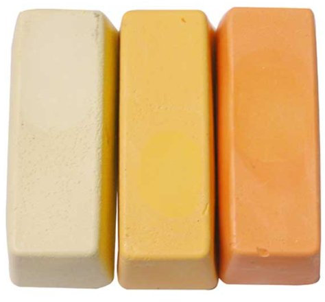 Fine Art Encaustic Wachsfarben, Künstlerwachs Block-Sortiment 8