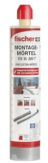 fischer Montagemörtel 300 T 1 Kartusche/2 Statikmischer S 12 Stk