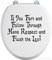 Toilet Seat Sticker If You Fart And Follow Through Flush The Loo Novelty Cute Bathroom Funny Decal