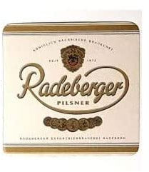 Radeberger Bierdeckel Untersetzer Unterlage Pappdeckel Bierfilz - 70er Packung