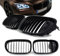 DM Autoteile Satz Sport-Performance Kühlergrill schwarz glänzend passt für 7er F01 F02 Bj 08-15