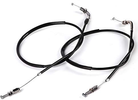 2Pcs Motorcycle Throttle Cable Set Oil Wire Repair Kit for CB350 CL360 CB400 CB550 CB750 FT500