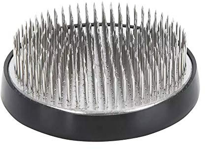 Blumen Frosch Edelstahl Runder Halterung Blumensteckiggel (6cm (1 Stücke))