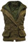 WALKER AND HAWKES - Bayston - Damen Country-Weste aus Tweed - für die Jagd geeignet - Helles Salbeigrün - EU 48 (UK 20)