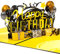 Ribbli geburtstagskarten pop up karte geburtstag Happy Birthday 3d geburtstagskarte in Schwarz und Gold für mann, mit Umschlag