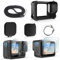 FiTSTILL Black Silicone Protection Kit for Go Pro Hero 13 Black, Silicone Lens Cover, Screen Protector and Adjustable Strap, Accessory Kit for Go Pro Hero 13 Black