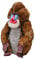 WILD REPUBLIC Artist Collection, Mandrill, Gift for Kids, 15 inches, Plush Toy, Fill is Spun Recycled Water Bottles